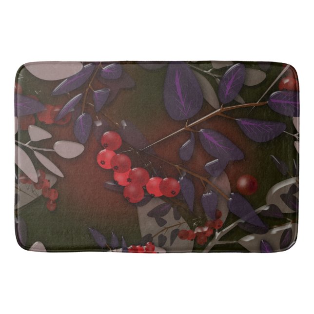 Alfombrilla De Baño Vidrio, Rowan (Anverso)