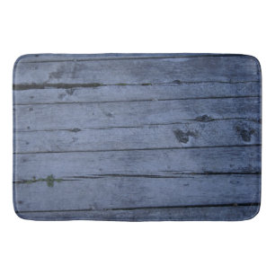 Alfombrilla De Baño Viejos tableros, estera de baño grande
