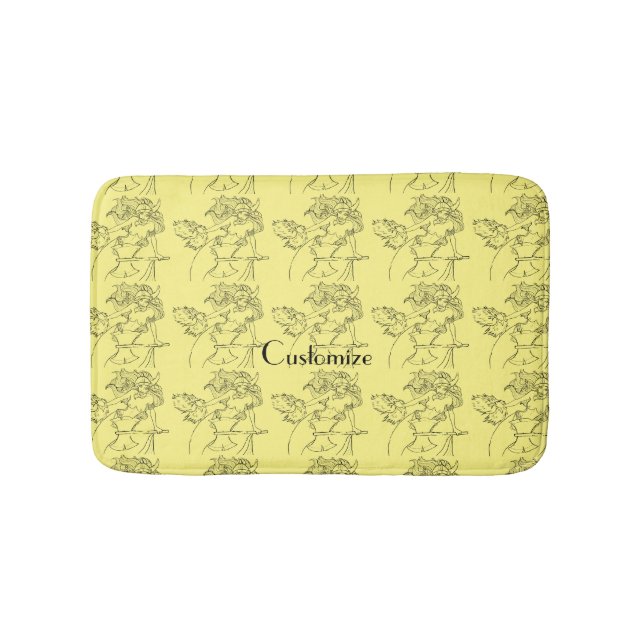 Alfombrilla De Baño Viking Mermaid Warrior Thunder_Cove (Anverso)