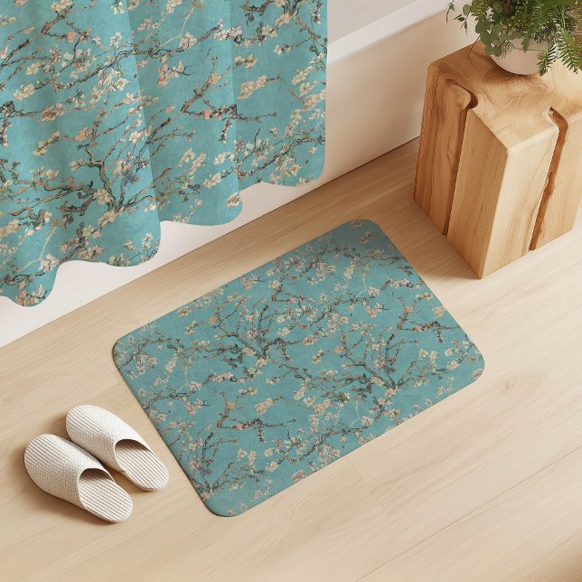 Alfombrilla De Baño Vincent Van Gogh Almond Blossom on Robin Egg Blue (Subido por el creador)