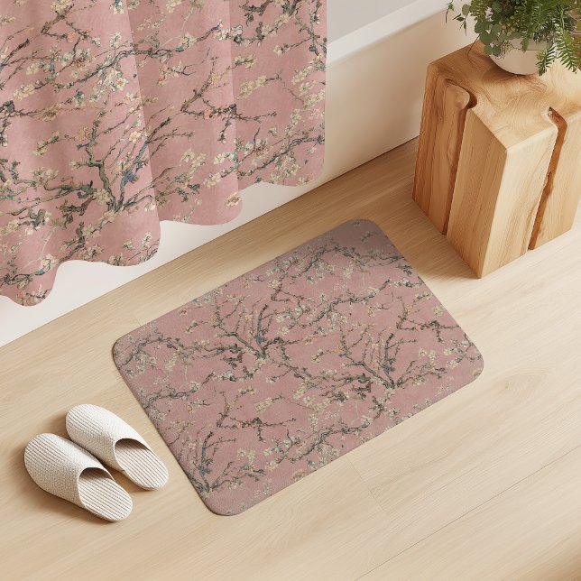 Alfombrilla De Baño Vincent Van Gogh Almond Blossom on Rose Pink (Subido por el creador)