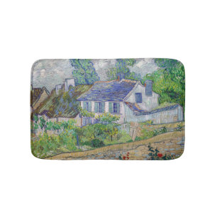 Alfombrilla De Baño Vincent van Gogh - Casas en Auvers