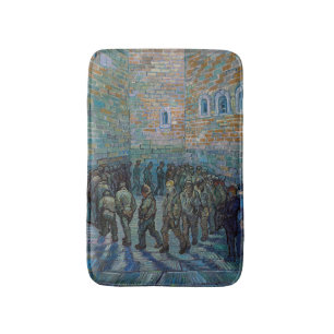 Alfombrilla De Baño Vincent van Gogh - El patio de la prisión