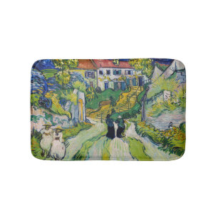 Alfombrilla De Baño Vincent van Gogh - Escalera en Auvers