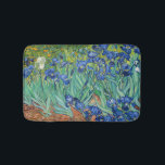 Alfombrilla De Baño Vincent Van Gogh - Irises<br><div class="desc">Irises / Iris - Vincent Van Gogh,  1889</div>