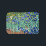 Alfombrilla De Baño Vincent Van Gogh - Irises<br><div class="desc">Irises / Iris - Vincent Van Gogh,  1889</div>