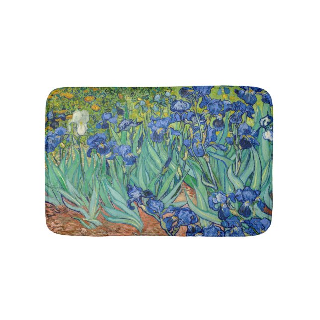 Alfombrilla De Baño Vincent Van Gogh - Irises (Anverso)