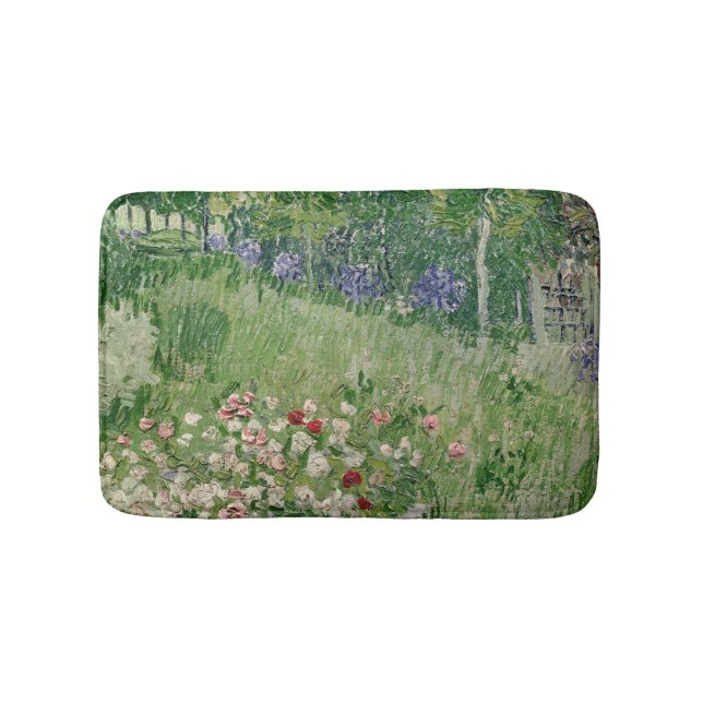 Alfombrilla De Baño Vincent van Gogh jardín del | Daubigny, 1890 (Anverso)