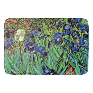 Alfombrilla De Baño Vincent Van Gogh - Lirios - Flower Lover Arte Fino