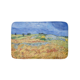 Alfombrilla De Baño Vincent van Gogh - Los campos / Llanura en Auvers