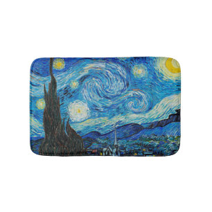Alfombrilla De Baño Vincent van Gogh, Noche Starry