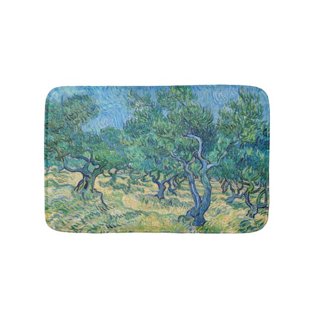 Alfombrilla De Baño Vincent van Gogh - Olive Grove (Anverso)