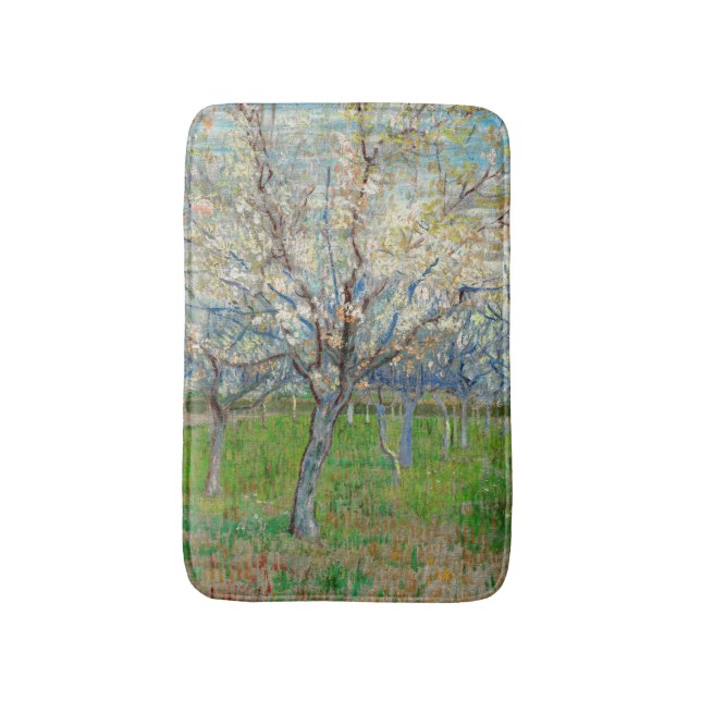 Alfombrilla De Baño Vincent van Gogh - Pink Orchard (Frente vertical)