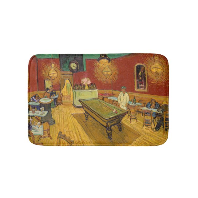 Alfombrilla De Baño Vincent van Gogh - The Night Cafe (Anverso)