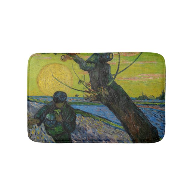 Alfombrilla De Baño Vincent van Gogh - The Sower (Anverso)
