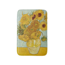 Alfombrilla De Baño Vincent Van Gogh - Vase con doce girasoles