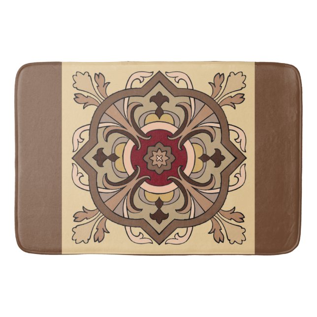 Alfombrilla De Baño Vino de chocolate (Anverso)