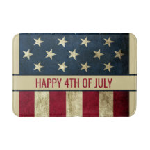 Vintage American Flag, Fiesta 4 De Julio