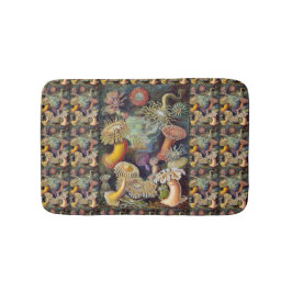 Alfombrilla De Baño Vintage Underwater Sea Anemones por Ernst Haeckel