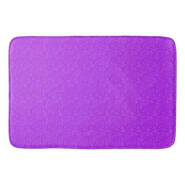 Alfombrilla De Baño Violet Flannel (Anverso)