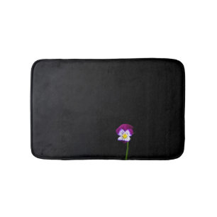 Alfombrilla De Baño Violet Flower bmm