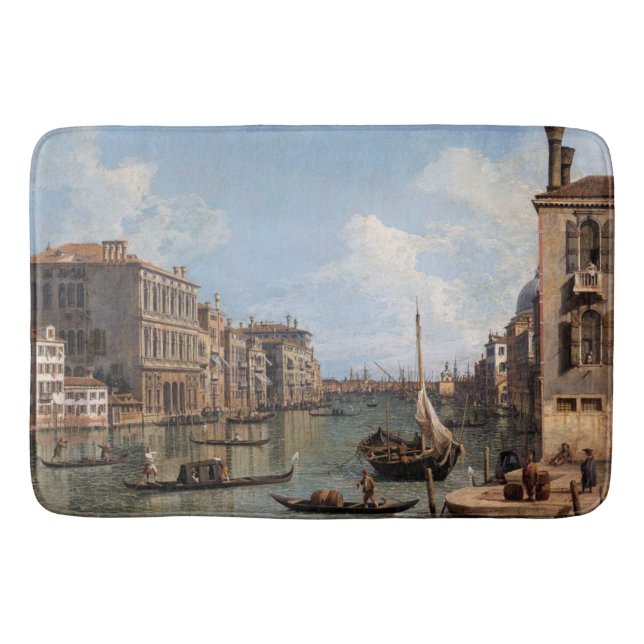 Alfombrilla De Baño Vista de Canaletto al Gran Canal (Anverso)