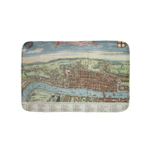 Alfombrilla De Baño Vista de Londres, c.1560
