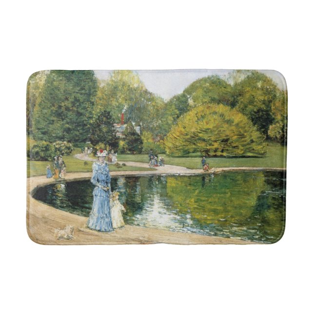 Alfombrilla De Baño Vista histórica de Central Park (Nueva York) (Anverso)