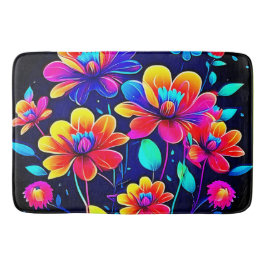 Alfombrilla De Baño Vivid Floral Bouquet