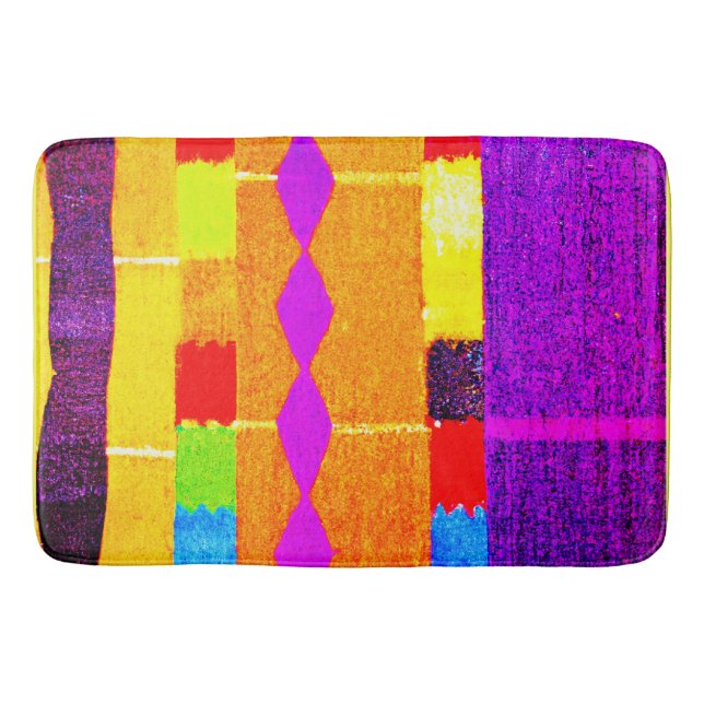 Alfombrilla De Baño Vivid Palette Harmony (Anverso)