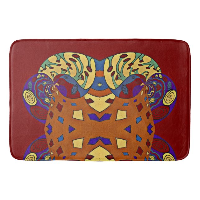 Alfombrilla De Baño Volar hacia arriba (Anverso)