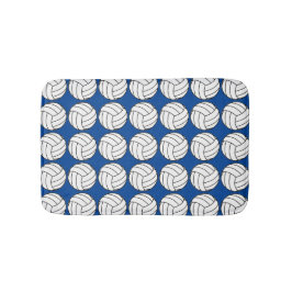 Alfombrilla De Baño Voleibol azul y blanco