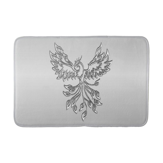 Alfombrilla De Baño Vuelo de A Phoenix Silver (Anverso)
