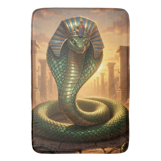 Alfombrilla De Baño Wadjet – Ägyptische Schlangengöttin´6 (Frente vertical)