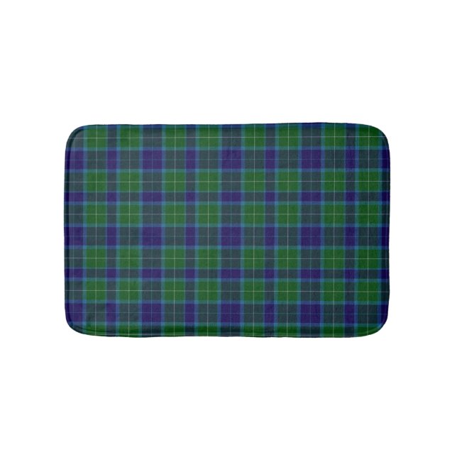 Alfombrilla De Baño Wallace Clan Plaid Bath Mat (Anverso)