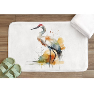 Alfombrilla De Baño Wandering Crane