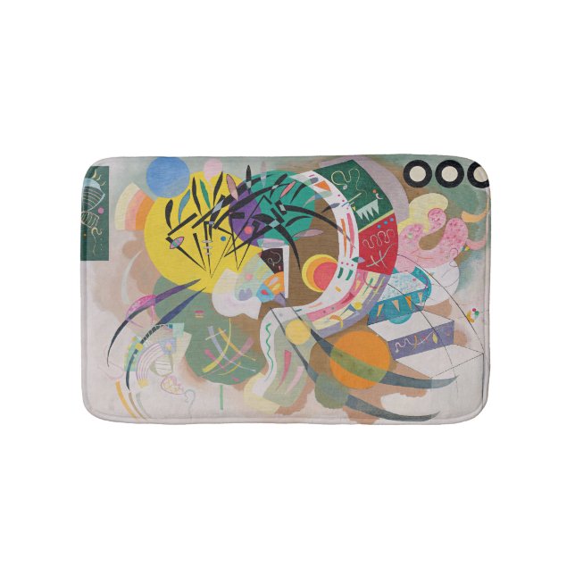 Alfombrilla De Baño WASSILY KANDINSKY - Curva dominante (Anverso)
