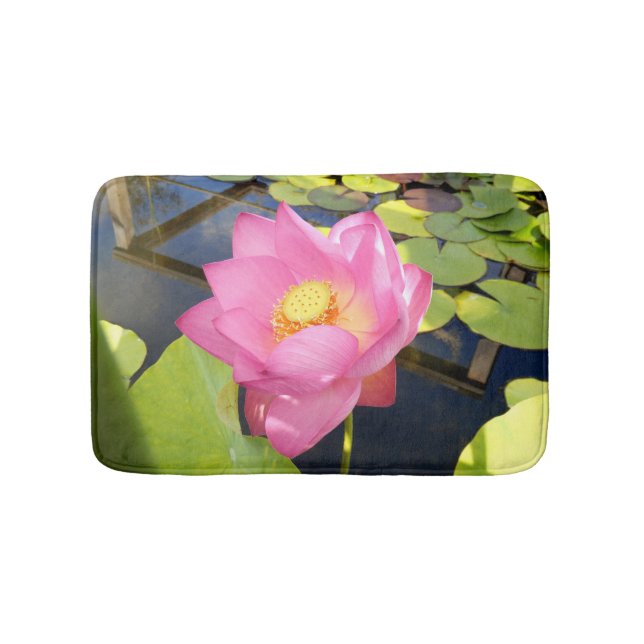 Alfombrilla De Baño Water Lily Bath Mat (Anverso)