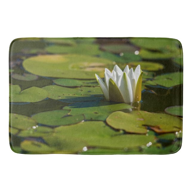 Alfombrilla De Baño Water Lily Blossom (Anverso)