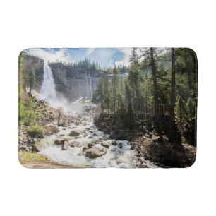 Alfombrilla De Baño Waterfalls   Nevada Fall, Yosemite, CA