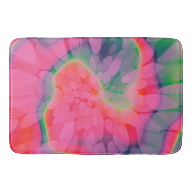 Alfombrilla De Baño Watermelon Tie Dye (Anverso)