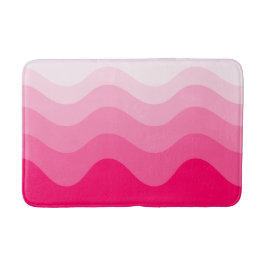 Alfombrilla De Baño Wavey Stripe Modern Bath Mat