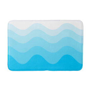 Alfombrilla De Baño Wavey Stripe Modern Bath Mat