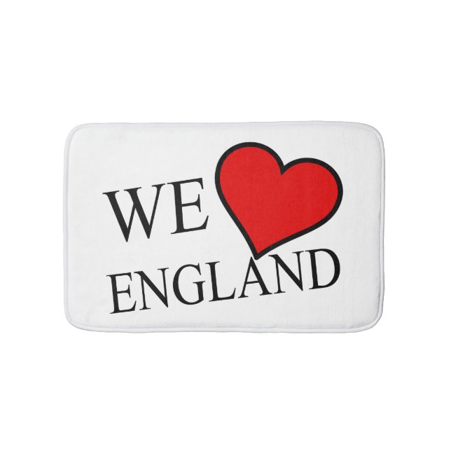 Alfombrilla De Baño We Heart England bmcnt (Anverso)