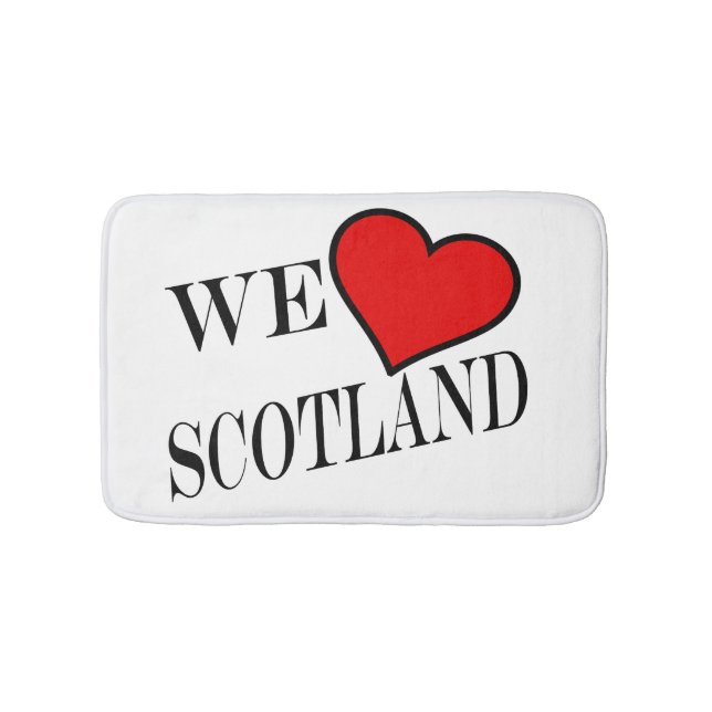 Alfombrilla De Baño We Heart Scotland bmcnt (Anverso)