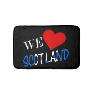 Alfombrilla De Baño We Heart Scotland overlay bmt