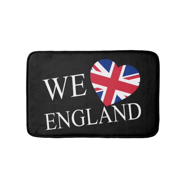 Alfombrilla De Baño We Heartflag England wmcnt (Anverso)