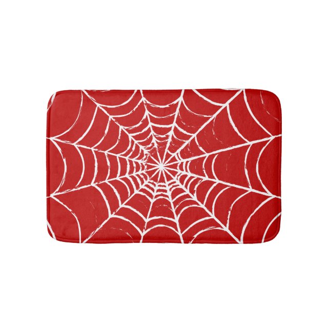 Alfombrilla De Baño Web roja (Anverso)