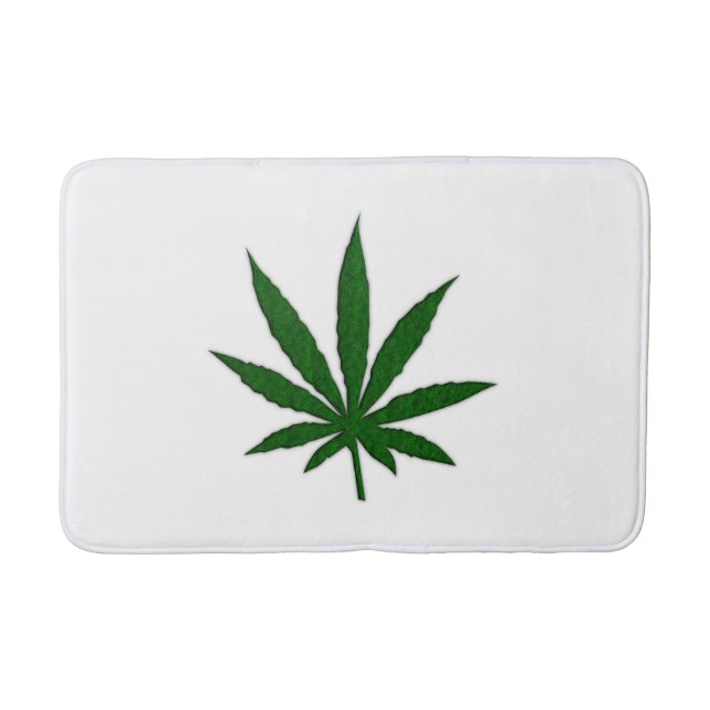 Alfombrilla De Baño Weed (Anverso)