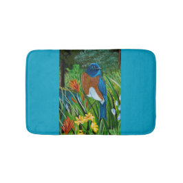 Alfombrilla De Baño Western Bluebird Bath Mat